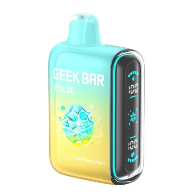 Frozen Piña Colada Geek Bar Pulse 15K disposable vape device