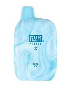 Blue Icy – Flum Pebble X Disposable Vape (6000 Puffs, 5% Nicotine)