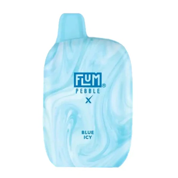 blue icy flum pebble x flavor Blue Icy – Flum Pebble X Disposable Vape (6000 Puffs, 5% Nicotine)