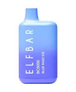 Blue Razz Ice Elf Bar – BC5000 Disposable Vape (5000 Puffs, Rechargeable)