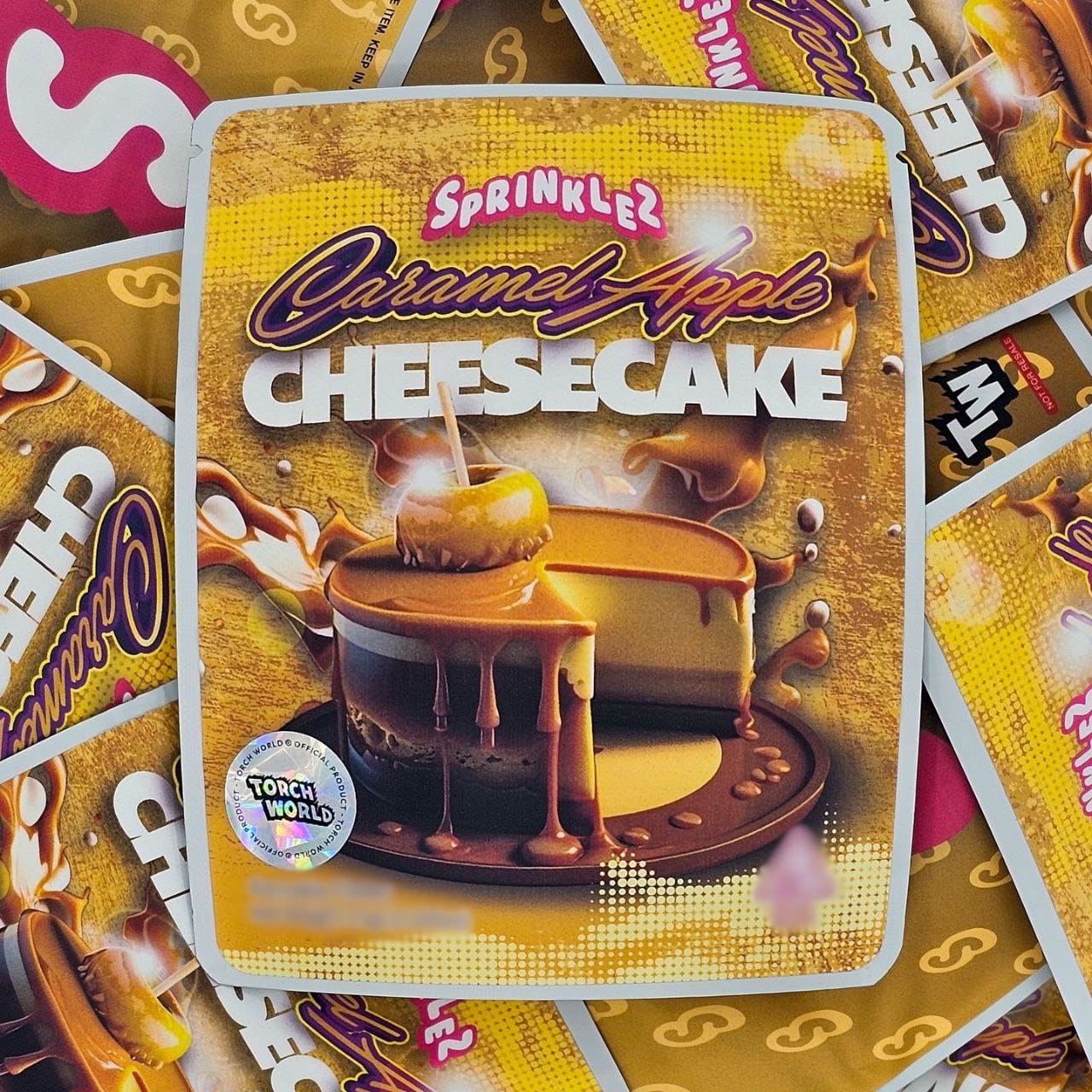 Caramel Apple Cheesecake Sprinklez - Caramel Apple cheesecake strain