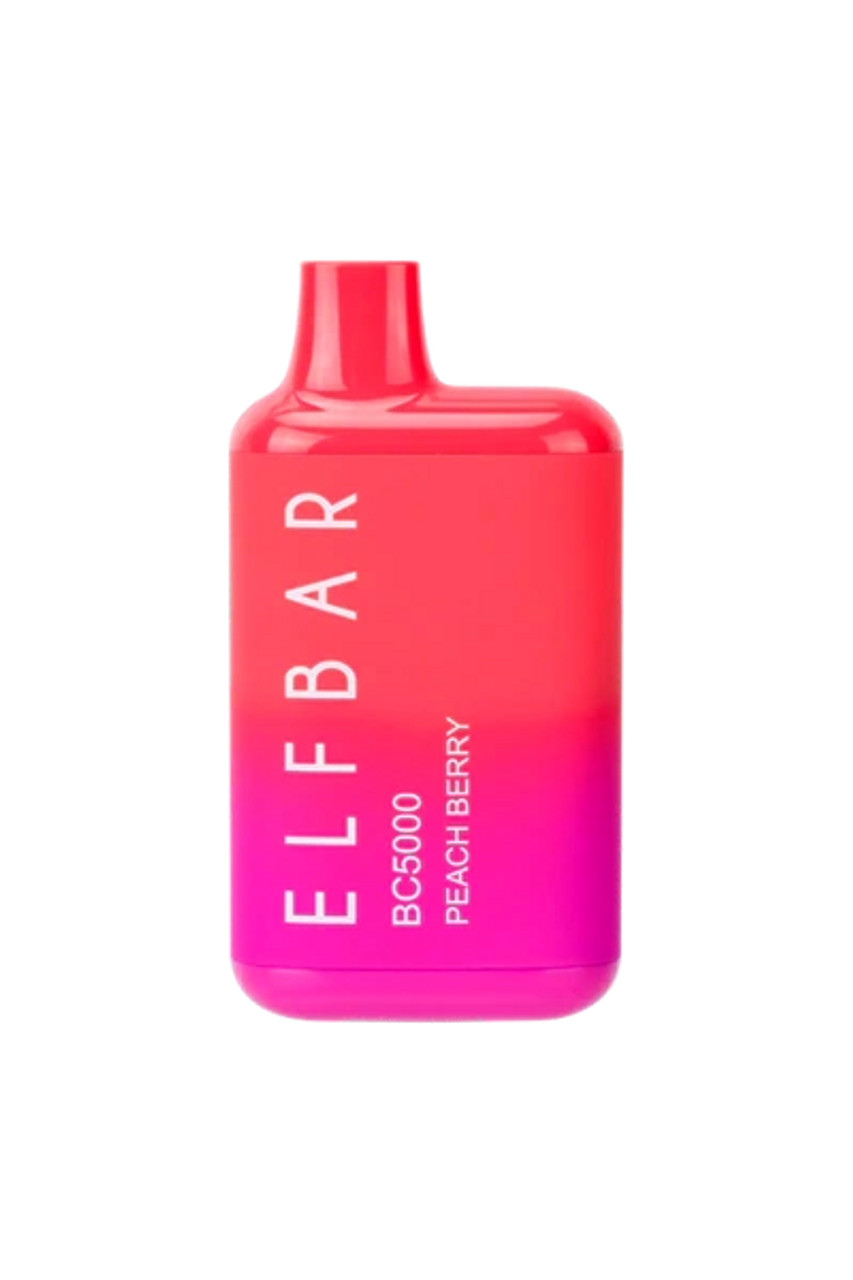 Elf Bar 5000 Disposable Vape - Peach Berry Elf Bar Peach Berry – BC5000 Puff Disposable Vape