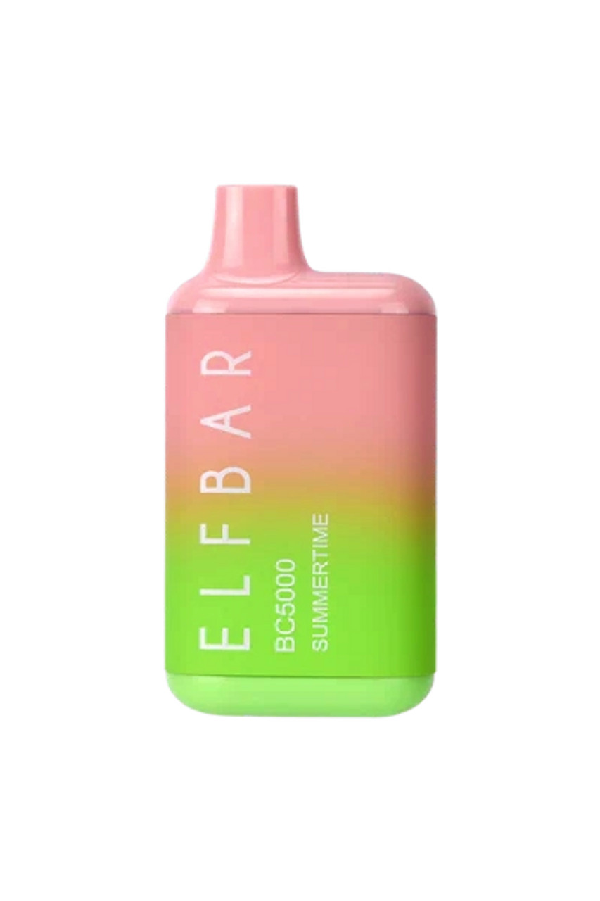 Elf Bar 5000 Disposable Vape - SUMMERTIME Elf Bar SUMMERTIME – BC5000 Disposable Vape (5000 Puffs)
