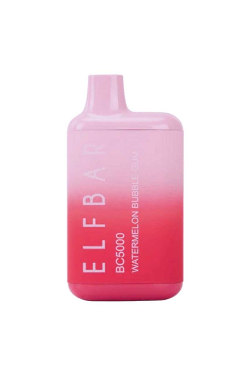 Elf Bar 5000 Disposable Vape - Watermelon BubbleGum Elf Bar Watermelon BubbleGum – BC5000 Disposable Vape (5000 Puffs)