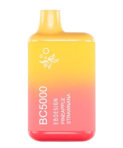 Elf Bar Pineapple StrawNana - EBDESIGN BC5000 Disposable Vape