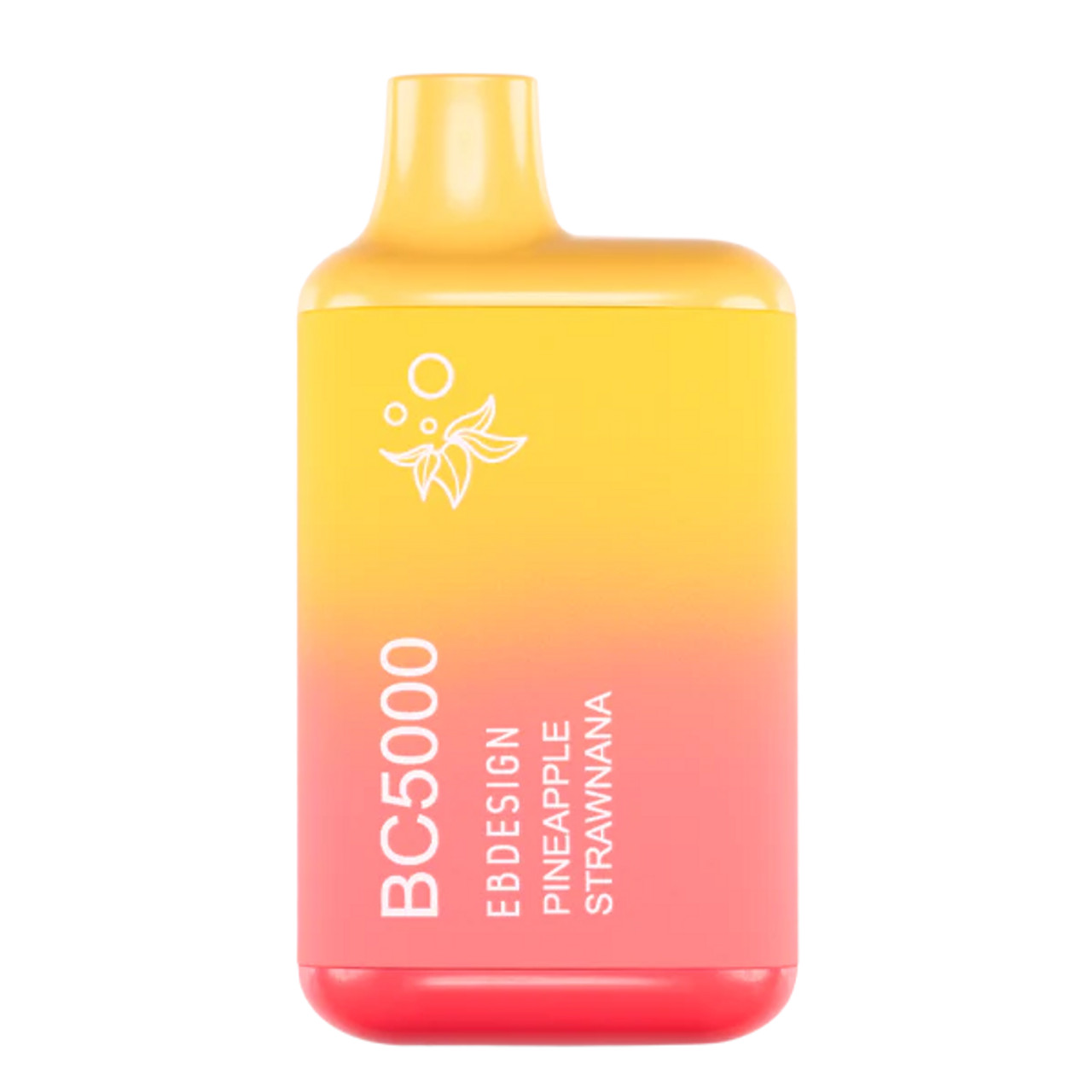 (ELF BAR) EB BC5000 Disposable Vape - 5000 puff - Pineapple StrawNana Elf Bar Pineapple StrawNana - EBDESIGN BC5000 Disposable Vape