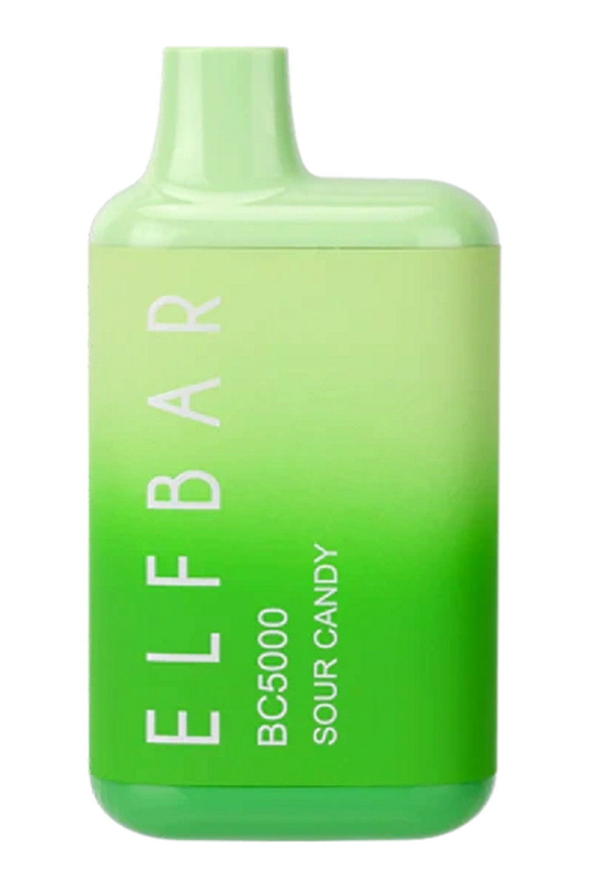 (ELF BAR) EB BC5000 Disposable Vape - 5000 puff - Sour Candy Elf Bar Sour Candy – BC5000 Disposable Vape