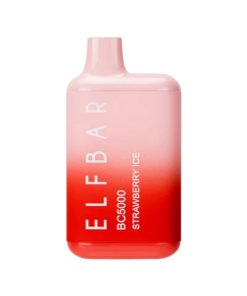 Elf Bar Strawberry Ice – BC5000 Disposable Vape