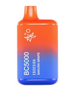 Elf Bar Sakura Grape - EBDESIGN BC5000 Disposable Vape