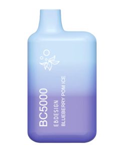 Elf Bar Blueberry Pom Ice – EBDESIGN BC5000 Puff Disposable Vape