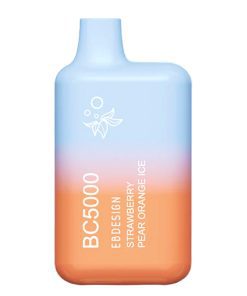 Elf Bar Strawberry Pear Orange ICE – EBDESIGN BC5000 Disposable Vape (5000 Puffs)