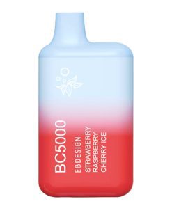 Elf Bar Strawberry Raspberry Cherry ICE – EBDESIGN BC5000 Disposable Vape