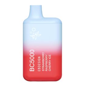 Elf Bar Strawberry Raspberry Cherry ICE - EBDESIGN BC5000 Disposable Vape