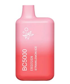 Elf Bar Strawlemon Ice – EBDESIGN BC5000 Disposable Vape (5000 Puffs)