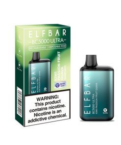 Kiwi Passionfruit Guava Elf Bar – Ultra 5000 Puffs Disposable Vape