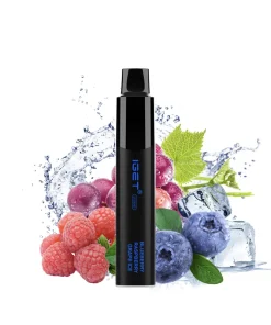 Blueberry Raspberry Grape Ice – IGET Legend 4000 Puffs