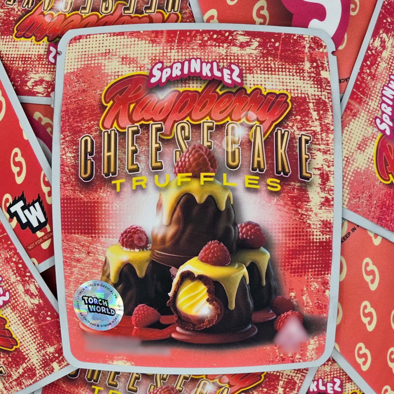 Raspberry Cheesecake Truffles Sprinklez- Raspberry Cheesecake Truffles