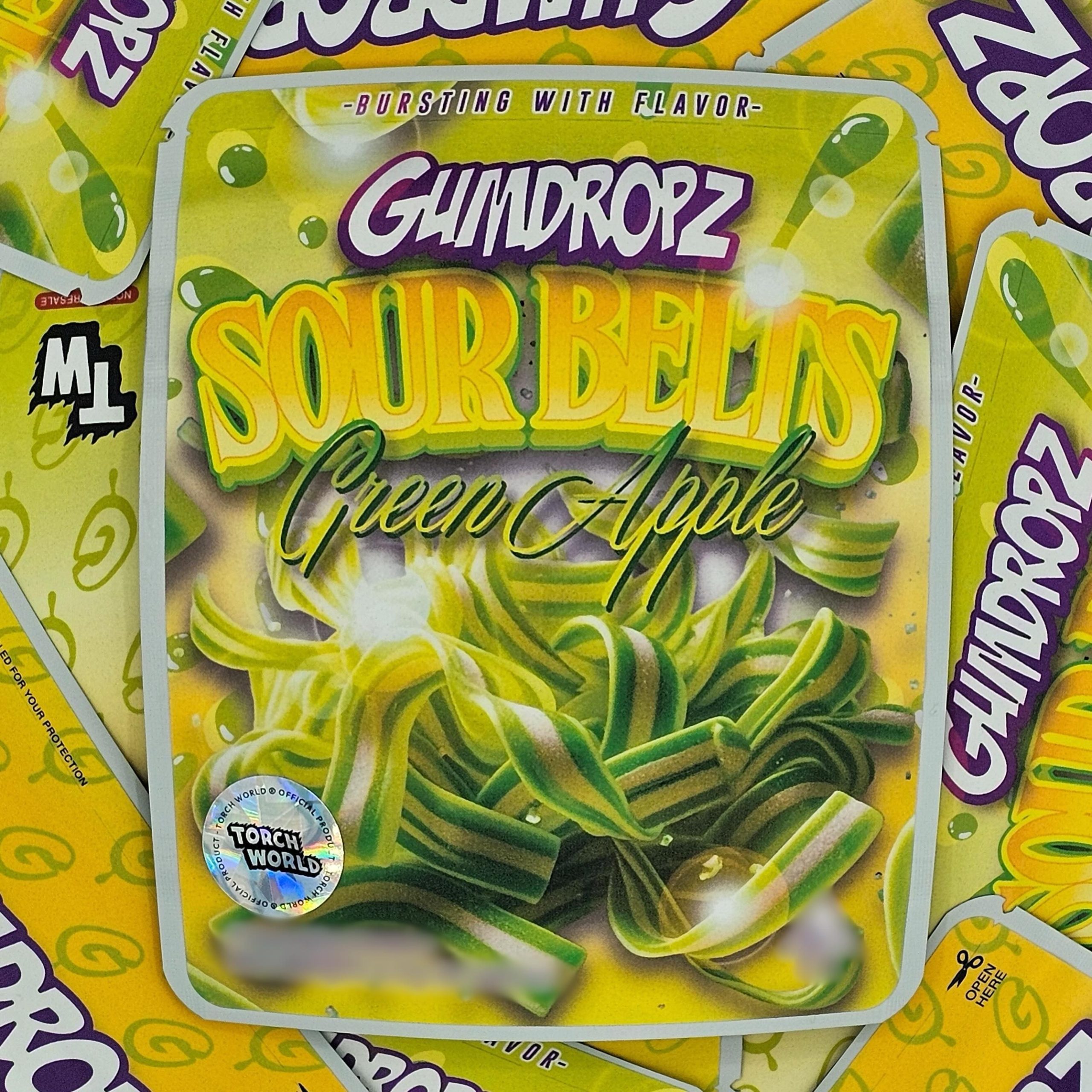 Sour Belts Green Apple sour belts green apple