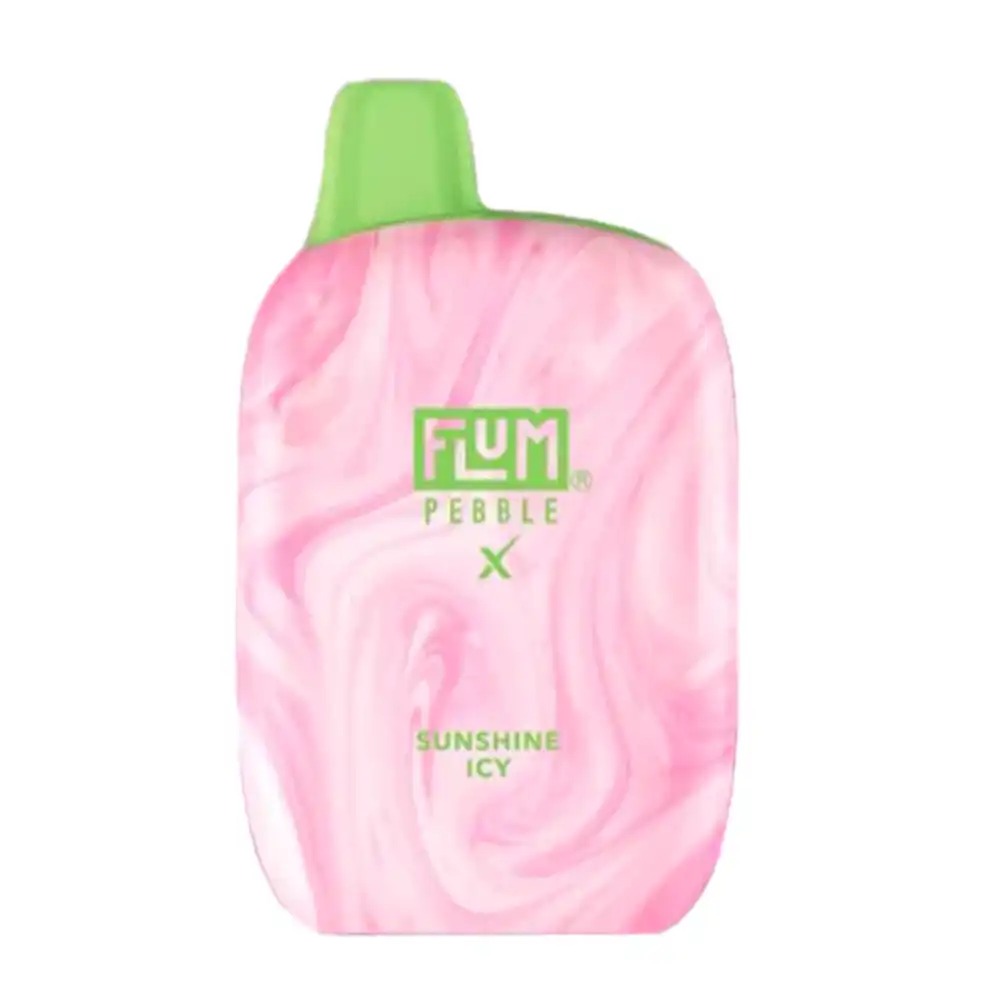 sunshine icy flum pebble x flavor Sunshine Icy Flum Pebble X Disposable Vape (6000 Puffs, 5% Nicotine)