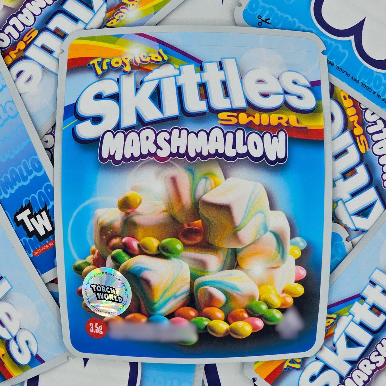Tropical Skittles Swirl tropical skittles swirl