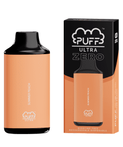 Summer Peach Ice Vape - PUFF ULTRA ZERO