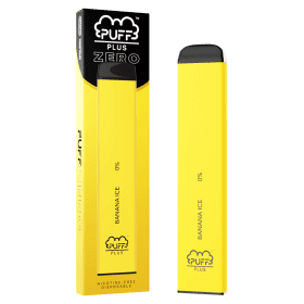 Banana Ice Vape - Puff Plus Zero 3 zero banana ice