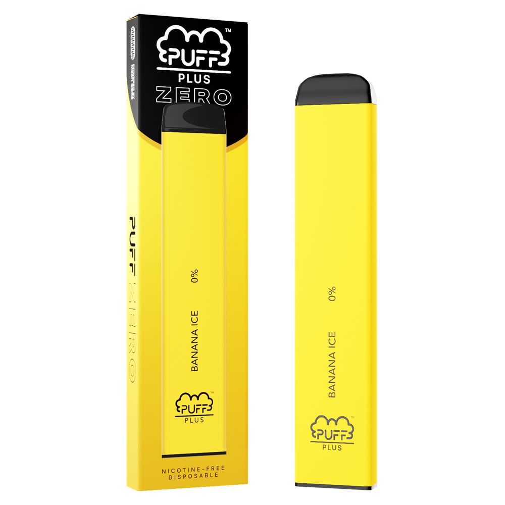 ZERO Banana Ice Banana Ice Vape - Puff Plus Zero