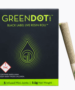 Green Dot Labs - 2.5 Infused Pre-Roll 5 Pack - Paloma x Amsterdam '97