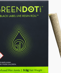 Green Dot Labs - 2.5G Infused Pre-Roll 5 Pack - ROYGBIV Blue + ROYGBIV Blue