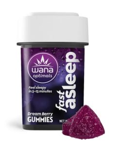 Fast Asleep – Dream Berry Gummies [10pk] (100mg CBD / 20mg THC / 20mg CBN / 20mg CBG)