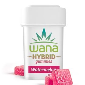 Wana Hybrid Watermelon gummies packaging