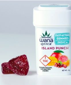 Wana Quick Island Punch Gummies - 100mg THC [20ct]