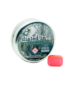 Dialed In Dialed Out Sleep Live Rosin Gummies 100mg