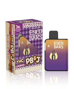 Esco Bars 3 Gram Live Resin Blend PB&J Disposable