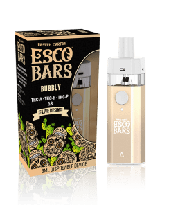 Esco Bars 3 Gram Live Resin Delta-8 Disposable - Bubbly