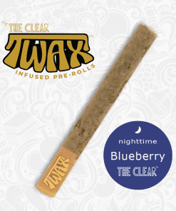The Clear TWAX Infused Pre-roll 1g | Blueberry
