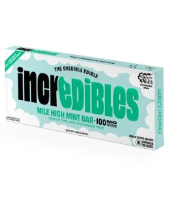 Mile High Mint Chocolate Bar – 20mg / 100mg THC