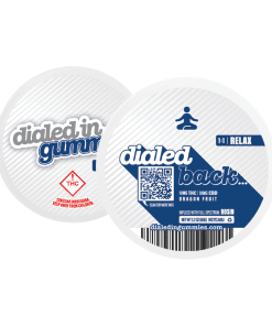 Dialed Back... 1:1 Dragon Fruit Gummies [10pk] (100mg THC/100mg CBD)