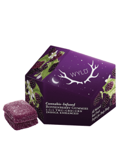 Wyld Boysenberry Gummies – 1:1:1 THC/CBD/CBN | 300mg Total