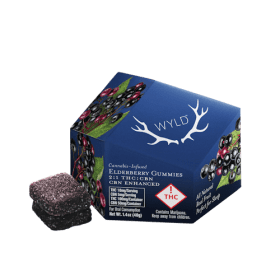 WYLD Elderberry Gummies – 2:1 THC/CBN | 100mg THC | 50mg CBN 5 WYLD Elderberry Gummies – 2:1 THC/CBN | 100mg THC | 50mg CBN