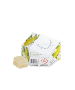 Wyld Pear Gummies – 1:1 THC:CBG | 100mg THC + 100mg CBG