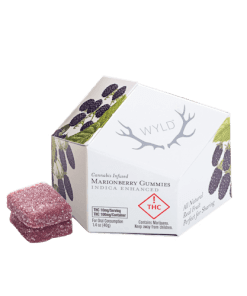 Wyld Marionberry Gummies – Indica Enhanced | 100mg THC