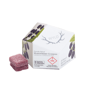 Wyld Marionberry Gummies – Indica Enhanced | 100mg THC
