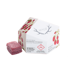 Wyld Raspberry Gummies – Sativa Enhanced | 100mg THC